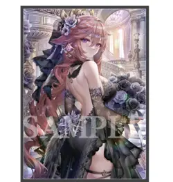 60pcs Genshin Impact Hu Tao Anime PTCG Sleeves Card Protector 67X92mm - Image 2