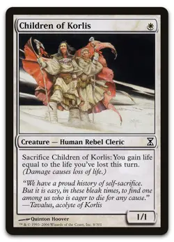 Children of Korlis #8 (LP) Time Spiral TSP Magic MTG - Image 1