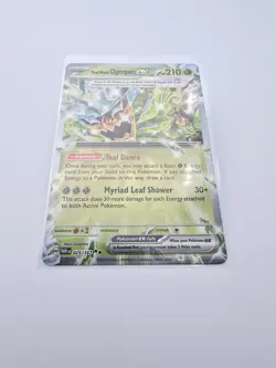 Teal Mask Ogerpon EX 025/167 Pokemon Card Twilight Masquerade MINT PACK FRESH - Image 1