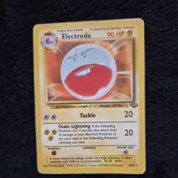 Pokemon TCG Electrode Jungle 18/64 Regular Unlimited Rare Non Holo - HP - Image 1
