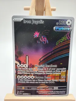 Iron Jugulis - 216/182 - Pokemon Paradox Rift Illustration Rare Card NM - Image 1