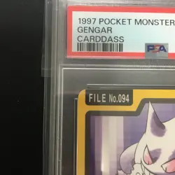 PSA 9 Pokemon 1997 GENGAR CARDDASS #094 JAPANESE - Image 3