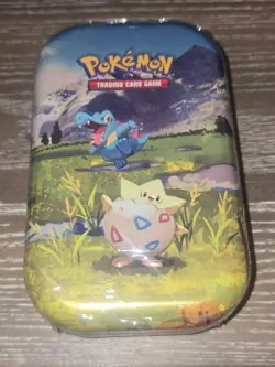 Pokemon Ascended Heroes Mini Tin - Togepi & Totodile - Factory Sealed - Image 1
