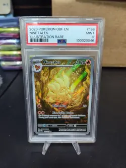 Ninetales 199/197 Illustration Rare Obf En-obsidian Flames Pokemon PSA 9 - Image 1