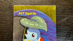 1999 Topps CHROME SERIES Pokemon SQUIRTLE #07 PC4 TV Animation Edition NON HOLO - Image 5