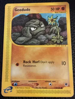 Geodude - 110/165 Expedition 2002 - E-Reader - Pokemon TCG - Image 1