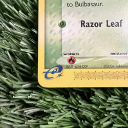 Bulbasaur Non-Holo Common 39/95 EX Team Magma vs Team Aqua Pokemon E Reader LP - Image 3