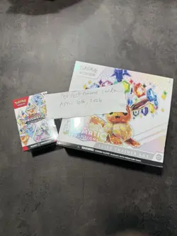 Pokemon Prismatic Evolutions Elite Trainer Box & Booster Bundle Eevee⭐🌈Sealed - Image 1