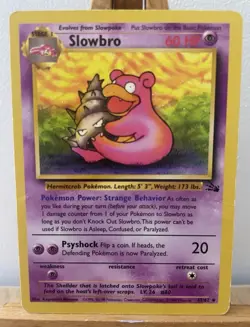 Slowbro 43/62 Uncommon | Fossil Set | Lightly Played | Pokemon TCG - Image 1