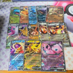 Pokemon 151 Japanese EX Card Bundle X10 Pack Fresh / NM Pokemon Cards (Japanese) - Image 1