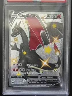 2020 Charizard Pokemon SWSH Champion's Path Holo Full Art #079/073 PSA 10 - Image 2
