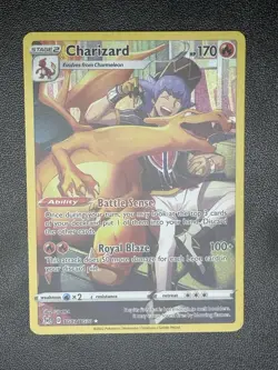 Pokemon Charizard TG03/TG30 Lost Origin Trainer Gallery Holo Ultra Rare 170 HP - Image 1