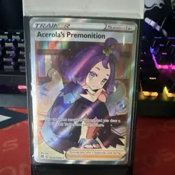 Pokemon Acerola's Premonition TG24 Brilliant Stars Ultra Rare Holo English - Image 1