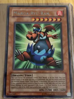 Yu-Gi-Oh! TCG Manga Ryu-Ran Spell Ruler Rare Toon SRL-071 2200 ATK 2600 DEF - Image 1