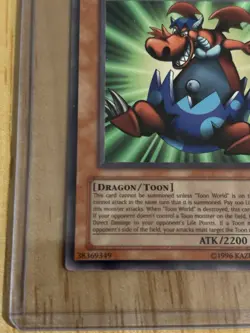 Yu-Gi-Oh! TCG Manga Ryu-Ran Spell Ruler Rare Toon SRL-071 2200 ATK 2600 DEF - Image 2