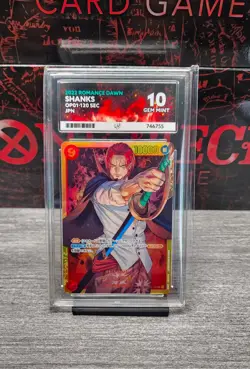 Shanks OP01-120 SEC Japanese One Piece - ACE 10 - Image 1