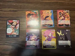 One Piece Card OP13 Carrying On His Will Complete 4x Common/Uncommon Playset TCG - Image 3
