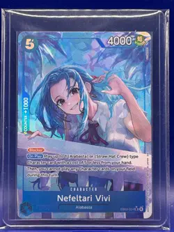 Nefeltari Vivi SR Alt Art EB03-024 Heroines Edition One Piece TCG English NM - Image 3