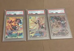 One Piece TCG Luffy OP13-118 Ace OP13-119 Sabo OP13-120 SEC SEQUENTIAL PSA 10s - Image 5