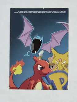 Pokemon Topps Staryu Misty TV5 #120 Card Foil Textured LP TV Animation Sandpaper - Image 3