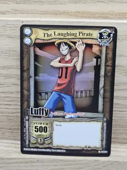 One Piece Passage to the Grand Line CCG Luffy Laughing Pirate U Foil Card CH084 - Image 1