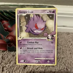 Pokemon Gengar GL Rising Rivals 40/111 2009 Uncommon Basic SP Psychic Card NM - Image 1