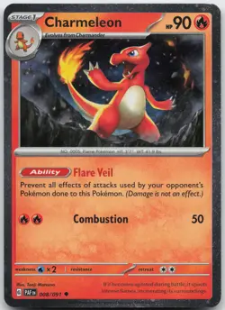 Charmeleon - (Cosmos Holo) Uncommon Miscellaneous Cards & Products 008/091 NM - Image 1