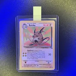 🔥 Raichu 29/62 🔥 Original Non Holo Rare Fossil Set Pokemon Card WOTC TCG 1999 - Image 1