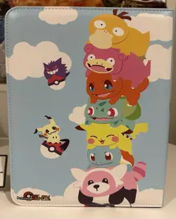 Pokemon 9 Pocket Trading Card Zip Binder - Image 2