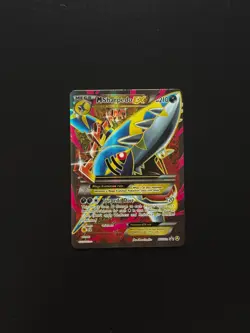 Pokemon M Sharpedo EX XY200A Mega Full Art Promo Alternate Art Holo Card #XY200A - Image 1