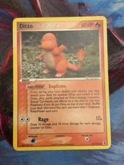 Pokemon Ditto (Charmander) 061/113 Delta Species Regular Common 2005 60HP Card - Image 1