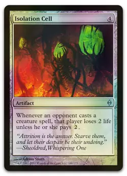 Isolation Cell #141 (Foil) (LP) New Phyrexia NPH Magic MTG - Image 1