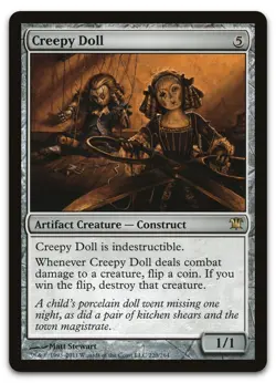 Creepy Doll #220 (NM) Innistrad ISD Magic MTG - Image 1