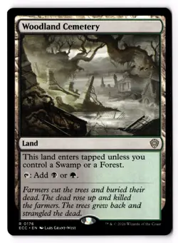 Woodland Cemetery 176 Commander: Lorwyn Eclipsed Normal NM - Image 1