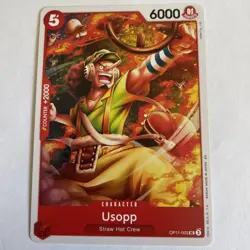 Usopp OP11-003 UC A Fist of Divine Speed - ONE PIECE Card Game - Image 1