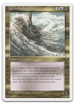 Nebuchadnezzar (LP) Chronicles CHR Magic MTG - Image 1