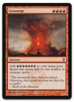 Geosurge #85 (NM) New Phyrexia NPH Magic MTG - Image 1