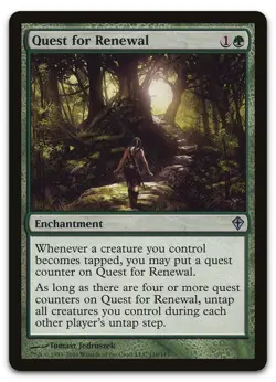 Quest for Renewal #110 (LP) Worldwake WWK Magic MTG - Image 1