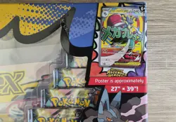 Pokemon TCG Ascended Heroes Premium Poster Collection Mega Lucario (Damaged Box) - Image 3