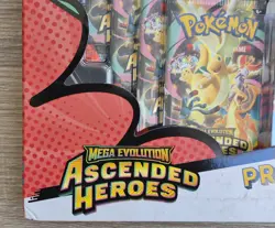 Pokemon TCG Ascended Heroes Premium Poster Collection Mega Lucario (Damaged Box) - Image 4
