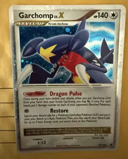 Pokemon Garchomp LV.X 97 D&P Majestic Dawn Holo LP/NM - Image 2