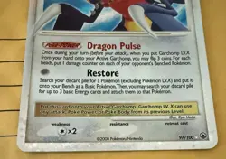 Pokemon Garchomp LV.X 97 D&P Majestic Dawn Holo LP/NM - Image 3