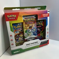 Pokemon TCG First Partner Illustration Collection Series 1 New Sealed - Image 1