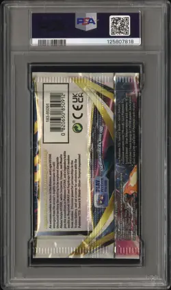 PSA 10 Gem Mint Pokemon Sword Shield Silver Tempest Regieleki Booster Pack - Image 2
