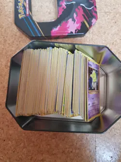 Pokemon TCG Tin with Mixed Card Bundle Inc Holo Cards - Image 1