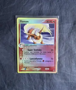 Carta Pokemon Flareon Reverse Holo 5/100 - Ex Tempesta Di Sabbia ITALIANO - Image 1