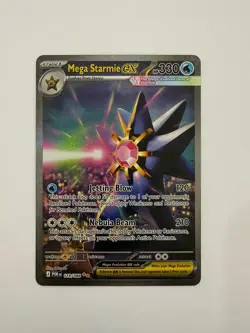 Pokemon Mega Starmie EX Holo 118/088 Nintendo Water Type English 2/ 3 - Image 1
