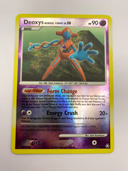 Pokemon Card - Reverse-Holo Deoxys 1/146 D&P Legends Awakened *HP* Rare - Image 1