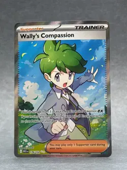 Pokemon - 176/132 Wally's Compassion ME01 Mega Evolution Ultra Rare Holo NM TCG - Image 1
