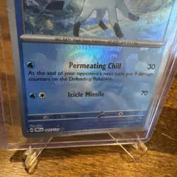 Pokemon TCG Glaceon 025/131 Master Ball Holo Prismatic Evolutions English 2025 - Image 2